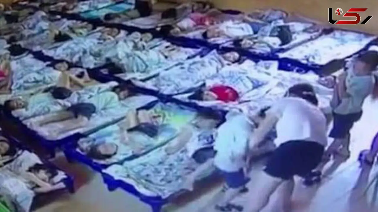 رفتار به دور شان معلم زن با یک پسر بچه / فیلم دوربین مداربسته آبروی معلم را برد+ عکس