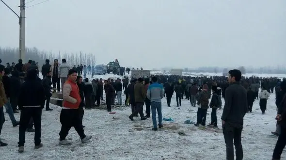 عامل قتل عام خانواده روستایی در ملاء عام اعدام شد+عکس 
