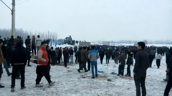 عامل قتل عام خانواده روستایی در ملاء عام اعدام شد+عکس 