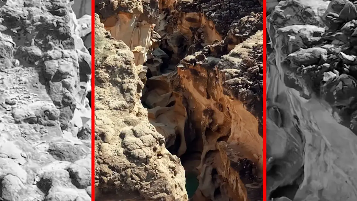 فیلم صخره های شگفت انگیز جزیره قشم