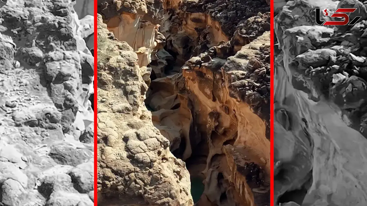 فیلم صخره های شگفت انگیز جزیره قشم