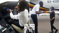 پسربچه 7 ساله گواهینامه خلبانی گرفت ! + عکس /اوگاندا