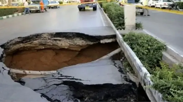 آمار وحشتناک فرونشست زمین در تهران + فیلم
