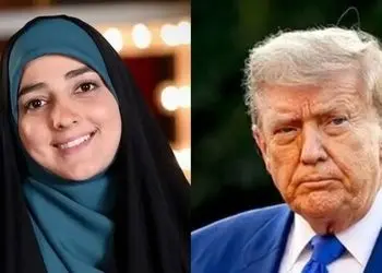 فیلم/ سیلیِ سنگین ستاره سادات قطبی به صورتِ جنگ طلبان؛ آدما یک دسته ان/ کسی که منتظر ترامپ است