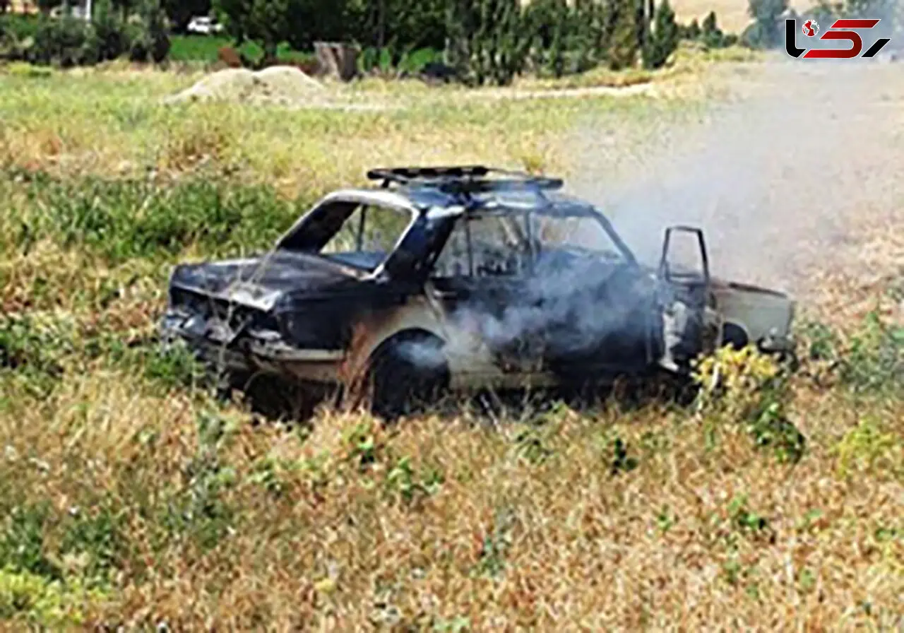 آتش سوزی پیکان بر اثر نشت گاز ال پی جی
