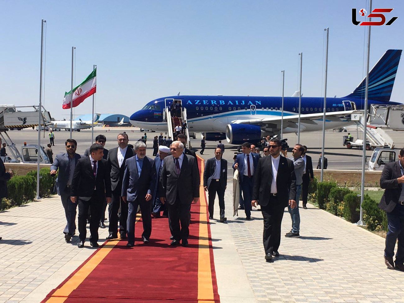 رییس مجلس آذربایجان وارد تهران شد 