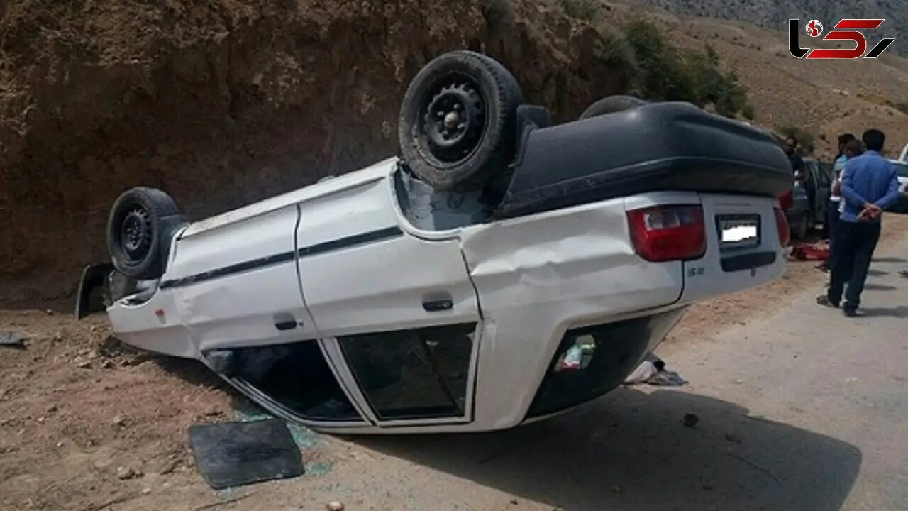 واژگونی مرگبار در مروست یزد