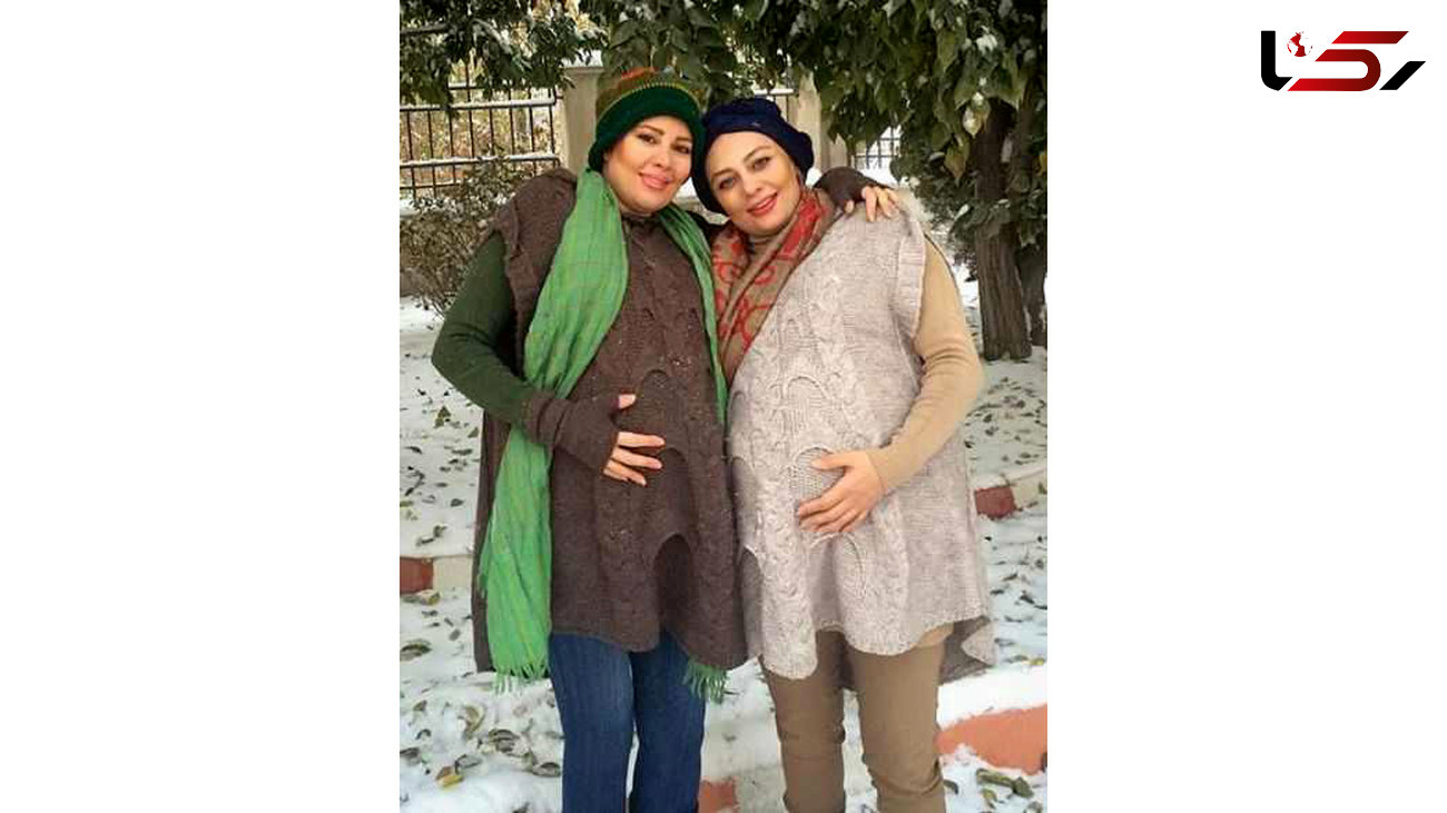 بارداری همزمان یکتا ناصر و خواهرش نیکتا ناصر! +عکس 