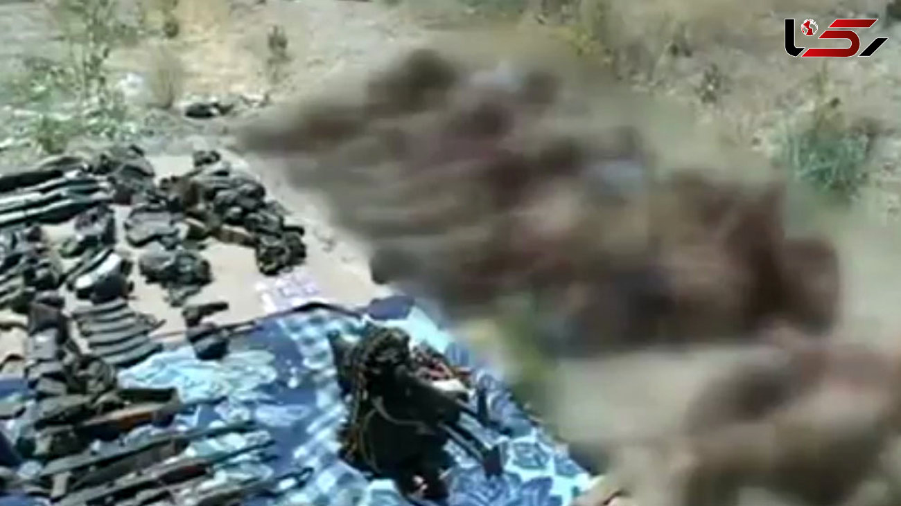 اولین عکس از جسد 11 تروریست که در اشنویه کشته شدند + اطلاعیه سپاه