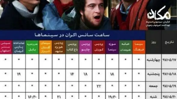 استوری جنجالی امیر مهدی ژوله درباره تماشای فیلم مکان در گروه هنروتجربه