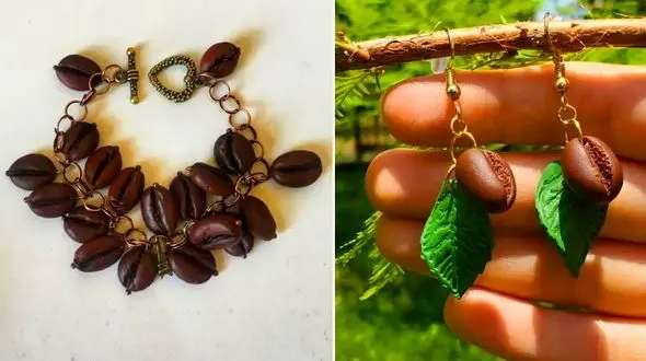 جادوی قهوه در طراحی زیورآلات دستساز + 15 مدل جذاب و جدید