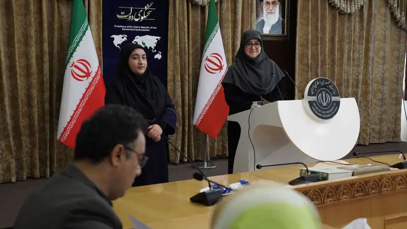 فاطمه مهاجرانی ، سخنگوی دولت