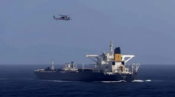 فیلم شکست عملیات توقیف نفتکش آمریکا