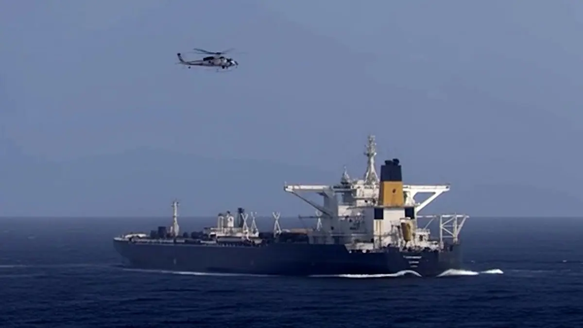 فیلم شکست عملیات توقیف نفتکش آمریکا