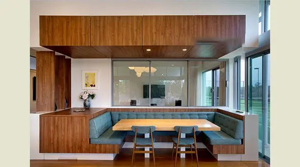 ساخت یک اتاق ناهارخوری با فضاهای پرت و بیخودی +تصاویر 