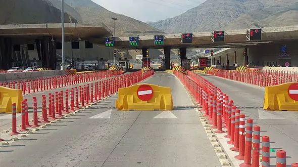 محور چالوس - کرج فردا مسدود است + علت جالب و غیر قابل تصور