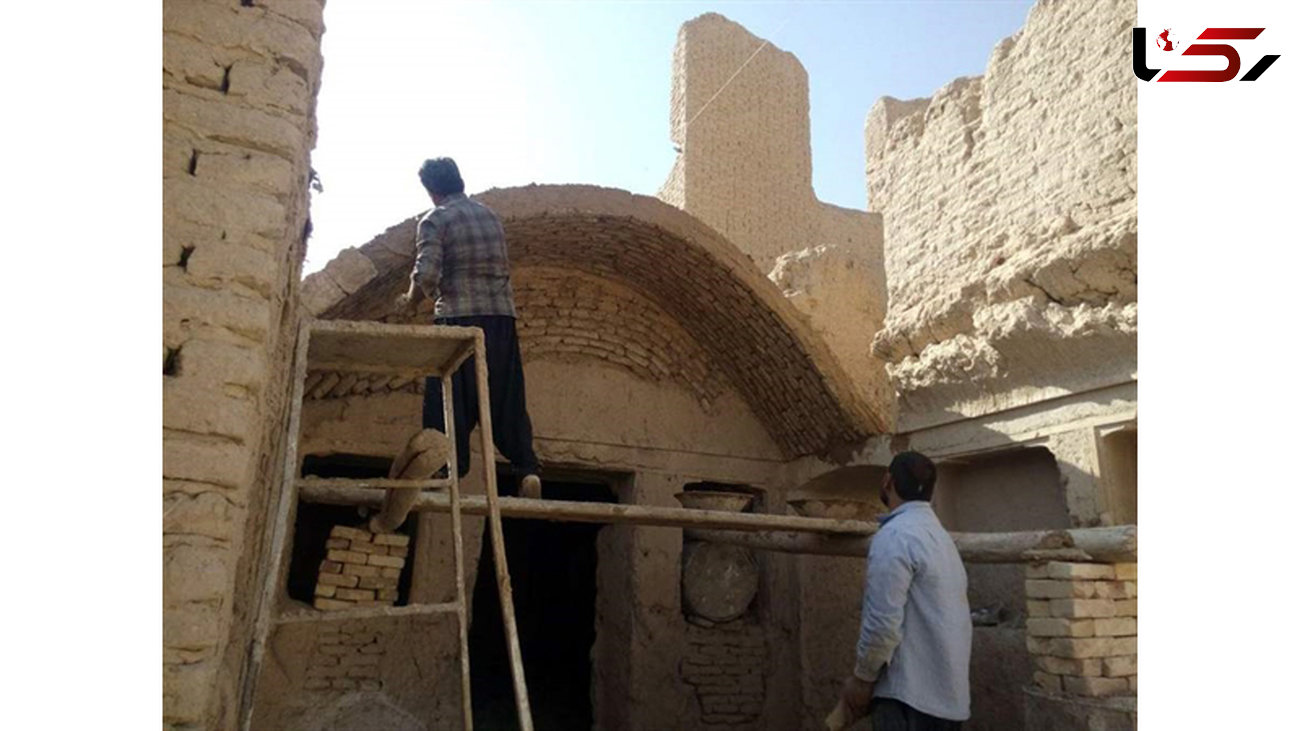 قلعه حسن‌خان مهرآباد ابرکوه بازسازی شد