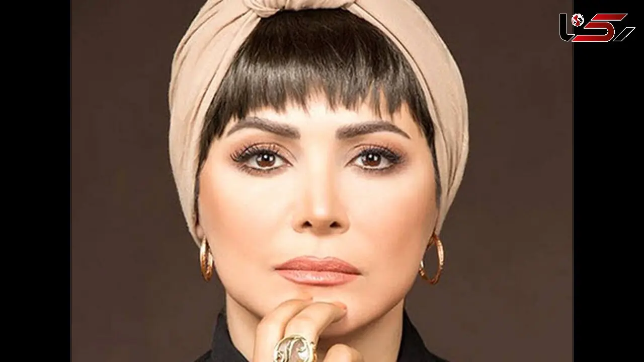  تفاوت چهره کمند امیر سلیمانی  / خانم بازیگر متفاوت از تلویزیون ! + عکس