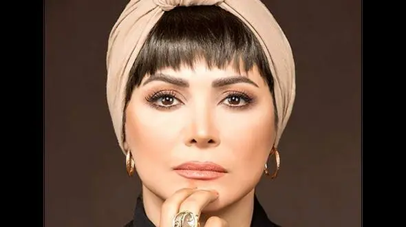  تفاوت چهره کمند امیر سلیمانی  / خانم بازیگر متفاوت از تلویزیون ! + عکس