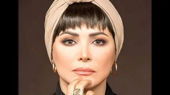  تفاوت چهره کمند امیر سلیمانی  / خانم بازیگر متفاوت از تلویزیون ! + عکس