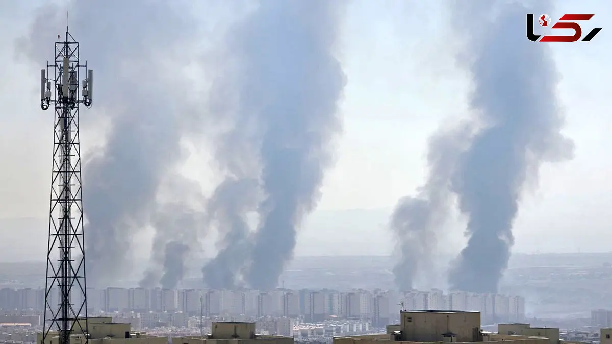 فیلم / علت دود سیاه در آسمان پرند چه بود ؟!  / امروز فیلم هایش همه را به استرس انداخت