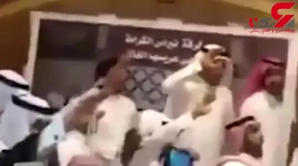 ادای احترام داماد شیعه عربستانی به ائمه اطهار در مراسم عروسی+تصویر