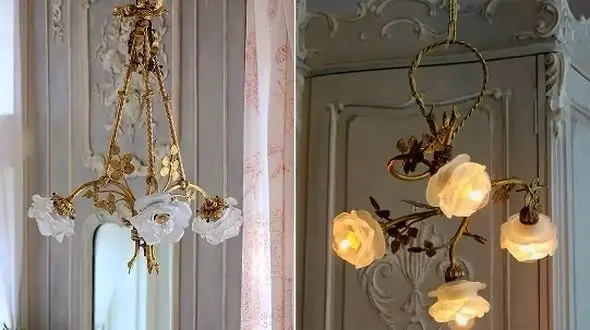 15 مدل لوستر طرح گل که دکوراسیون داخلی شما را خیره‌ کننده می‌ کند