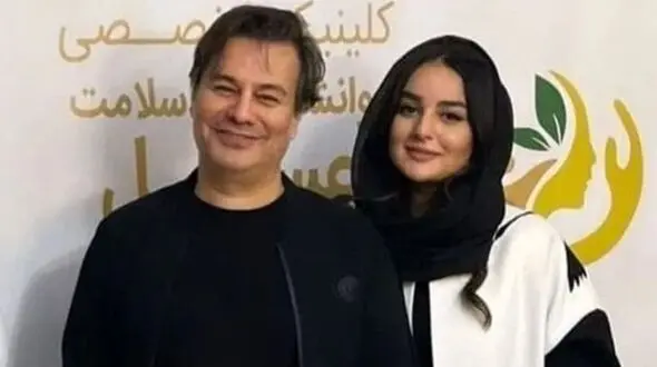 عکس های ممنوعه از عاشقانه های قاسمخانی و همسر خیلی جوانش !