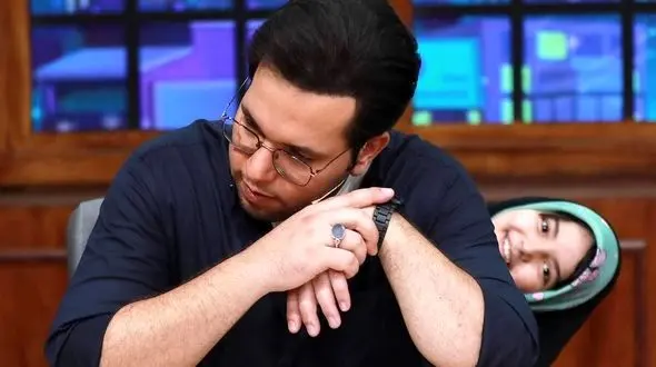 عکس/ پیاده روی عاشقانه و پدرانه حامد سلطانی همراه با دختر خوشگل و پسر ناز از دست رفته‌اش