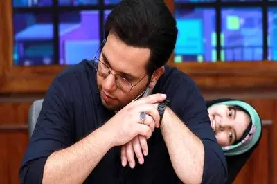 عکس/ پیاده روی عاشقانه و پدرانه حامد سلطانی همراه با دختر خوشگل و پسر ناز از دست رفته‌اش