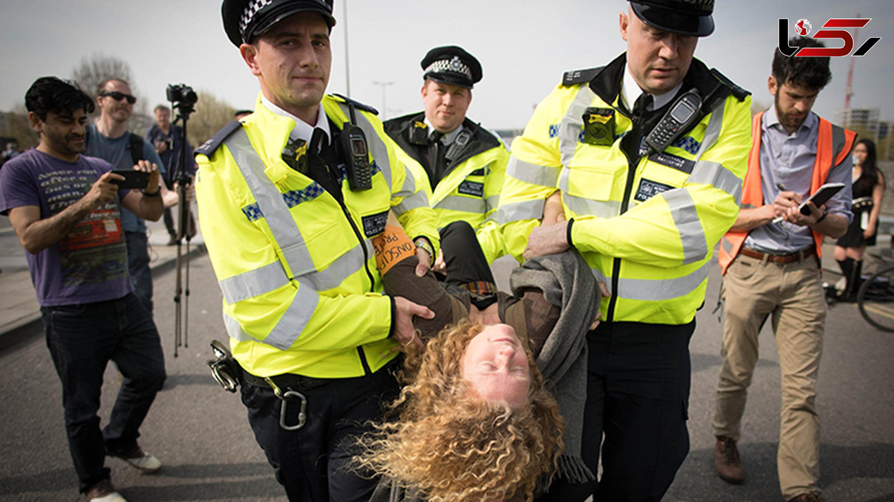 شمار بازداشتی‌های تظاهرات در لندن از 1000 نفر گذشت+عکس