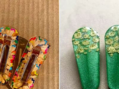 مدل‌ های شیک گیره مو رزینی؛ انتخابی جذاب برای استایل روزانه و مهمانی‌ های دخترانه