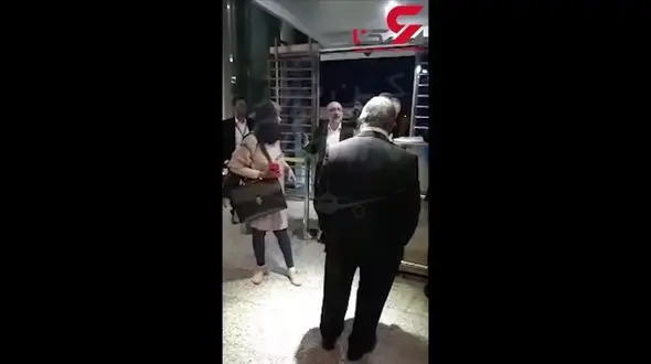 انصراف از پرواز توسط خلبان هواپیمایی آسمان در رشت +فیلم