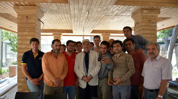 تولد داریوش ارجمند در موسسه هنرمندان پیشکسوت