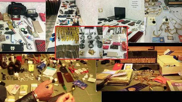 این معتاد به خانه های مردم در ایلام می رفت / او این فشنگ ها را برای چه می خواست؟ + تصاویر 