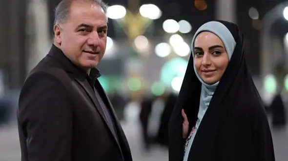 سفر در زمان /عکس فرهاد قائمیان و اتابک نادری «دکتر توفیقی و مهروپرور» سریال بچه مهندس در جوانی / در سال 1380