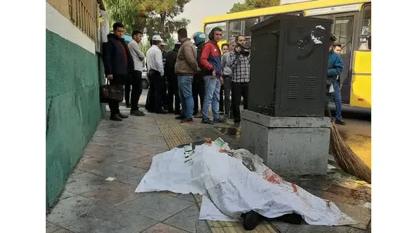 چرخ رها شده کامیون مرگ دلخراش مرد تهرانی را رقم زد+ عکس جسد