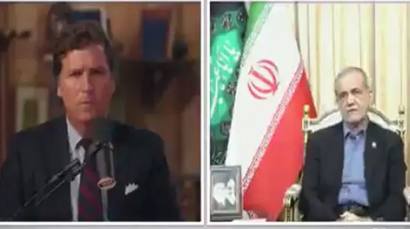 فیلم گفتگوی مشروح پزشکیان با مجری امریکایی نزدیک به ترامپ