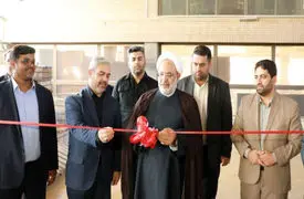 فاز دوم خط سوم کارخانه کاشی هفت آسمان با حمایت دستگاه قضایی استان سمنان به بهره‌برداری رسید + فیلم