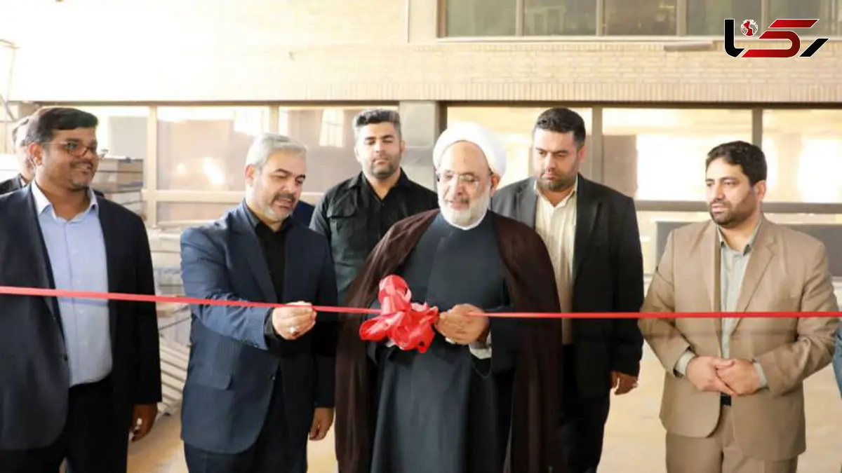 فاز دوم خط سوم کارخانه کاشی هفت آسمان با حمایت دستگاه قضایی استان سمنان به بهره‌برداری رسید + فیلم