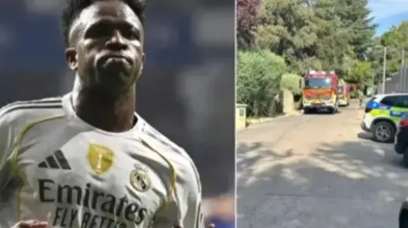 آتش سوزی در خانه وینیسیوس جونیور!