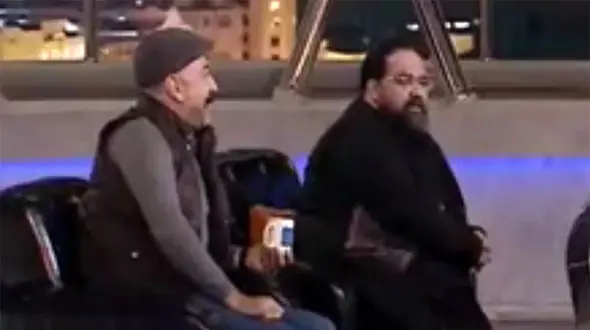 شوخی های بامزه علی انصاریان در هم رفیق / او از عمو حسن و ممنوع الکارشدن گفت