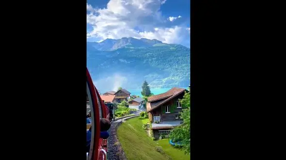 تنها راه آهن بخار در سوئیس + فیلم