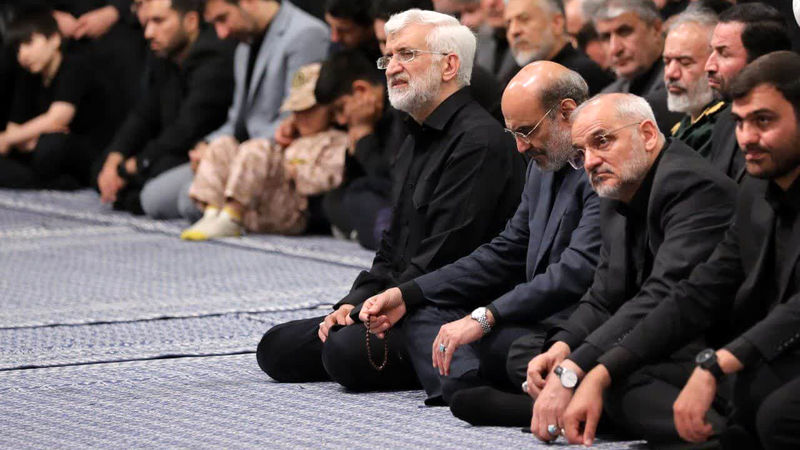 مراسم عزاداری امام حسین (ع) در حسینیه امام خمینی برگزار شد