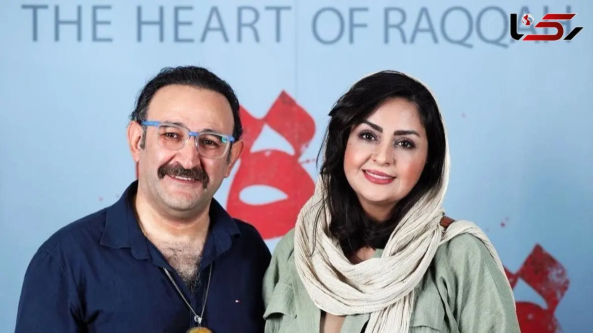 عکس ها  / سِت لباس زن و شوهری هدایت هاشمی، اوس موسی پایتخت و همسرش به سبک رحمان و رحیم با موها فرفری !