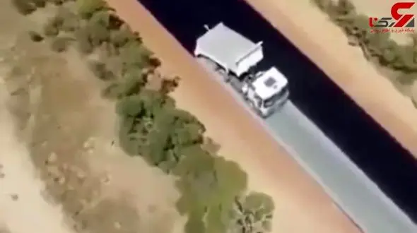 حرفه‌ای ترین روش جاده سازی در بیابان + فیلم
