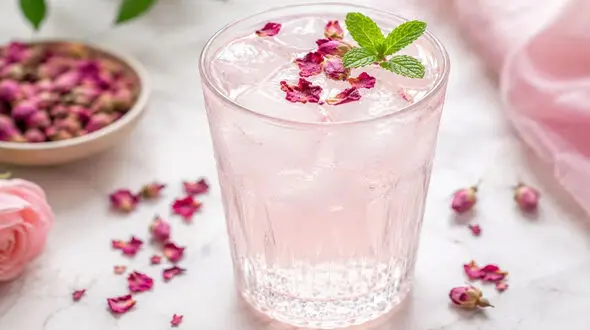 طرز تهیه شربت گلاب خانگی؛ نوشیدنی خوش‌ عطر و خنک برای روزهای گرم تابستان