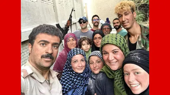 عیادت بازیگران از عمو فردوس