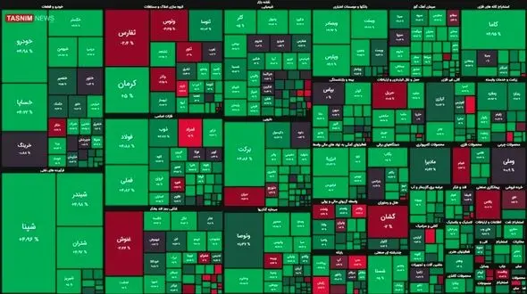 بورس سبز شد/ رشد 23 هزار واحدی شاخص بورس