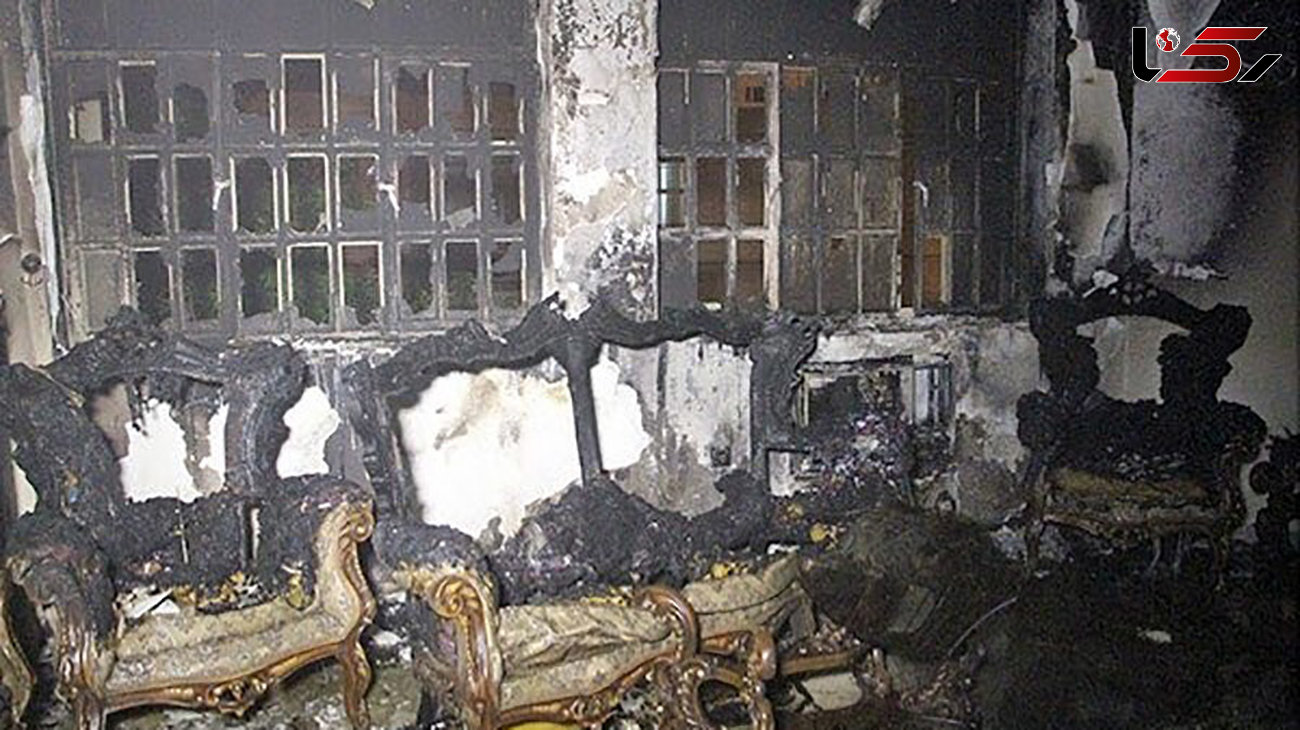 آتش سوزی واحد مسکونی در بندرعباس 